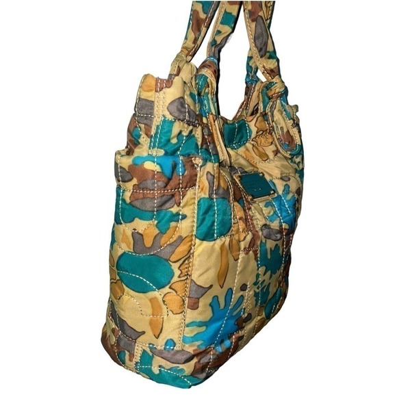 Marc by Marc Jacobs Pretty Nylon Tate Tote Green Medium Shoulder Bag - Picture 4 of 14